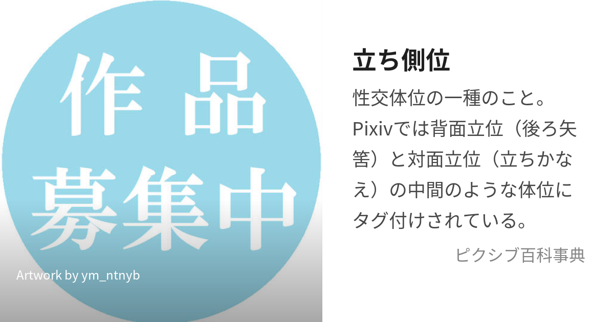 立ち側位 (たちそくい)とは【ピクシブ百科事典】