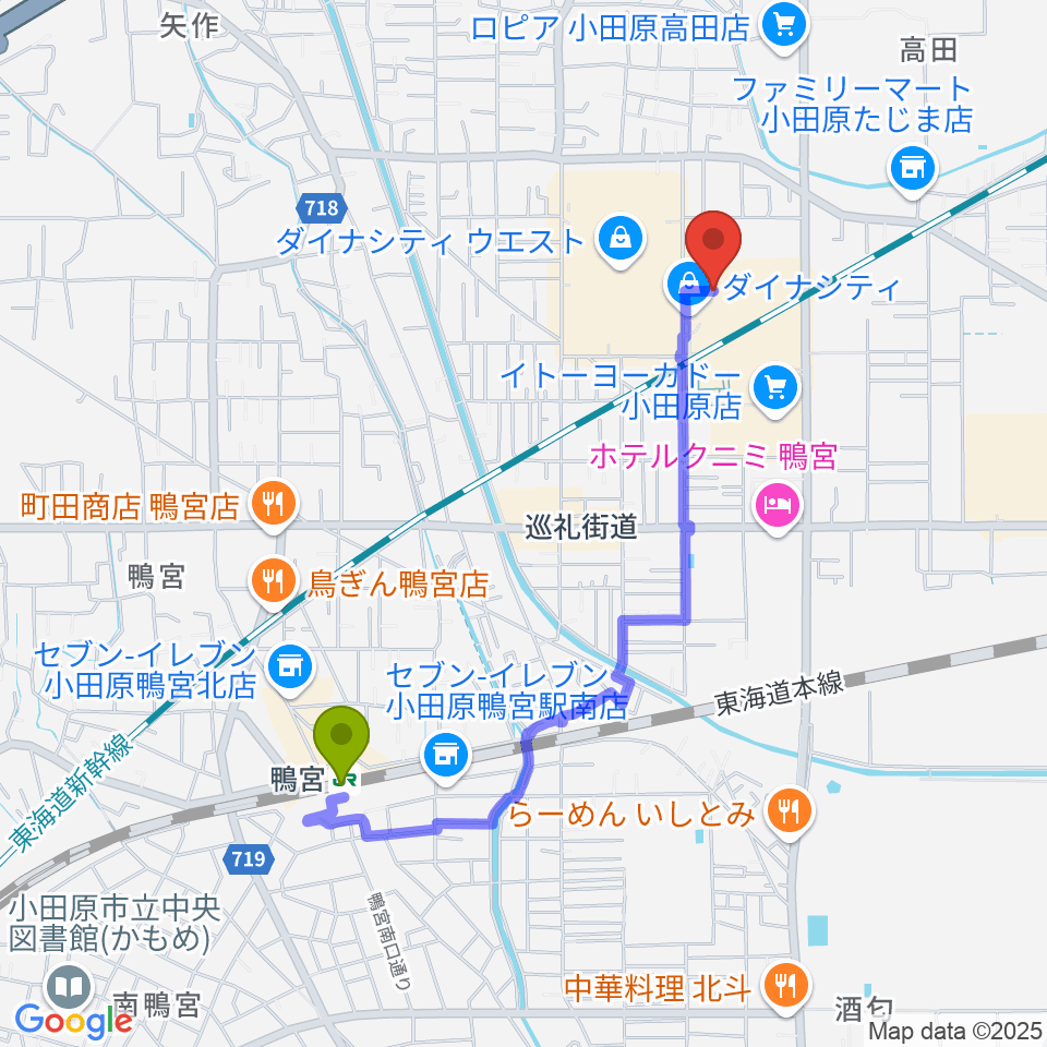 箱根登山バス「鴨宮駅」バス停留所／ホームメイト