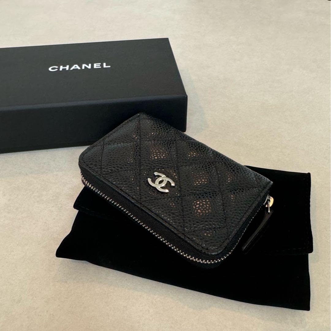 シャネル CHANEL マトラッセジップコインパース AP3728