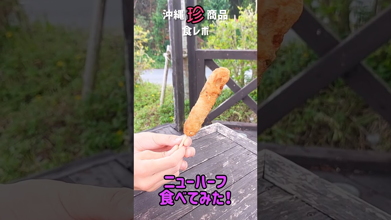 沖縄】58号沿いで「名物！ ニューハーフ」の看板を発見 / スルーできず堪能してしまいました |