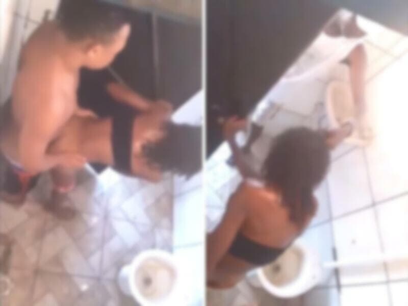 ナイトクラブの公衆トイレでセックス