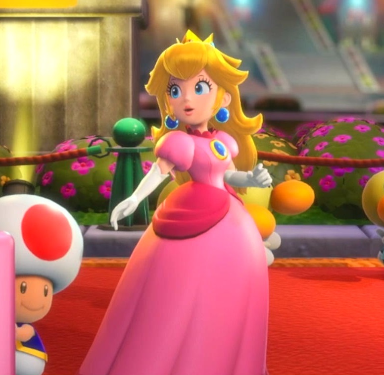 Mario and Peach's Kiss by