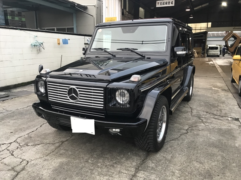 ベンツ Gクラス G550 AMG オイル交換