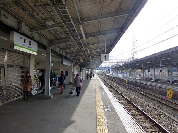 JR宇都宮線 野崎駅 （下り・上り）