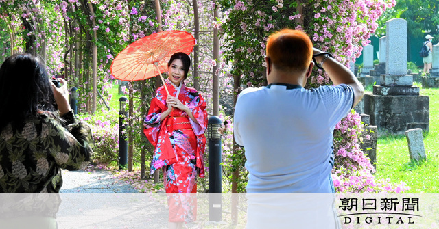 日本人墓地がSNS映えスポットに 娼婦や軍人眠る花園：朝日新聞デジタル