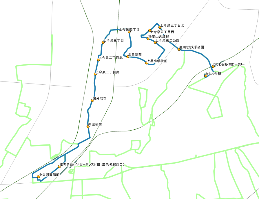 路線バス - のりば案内