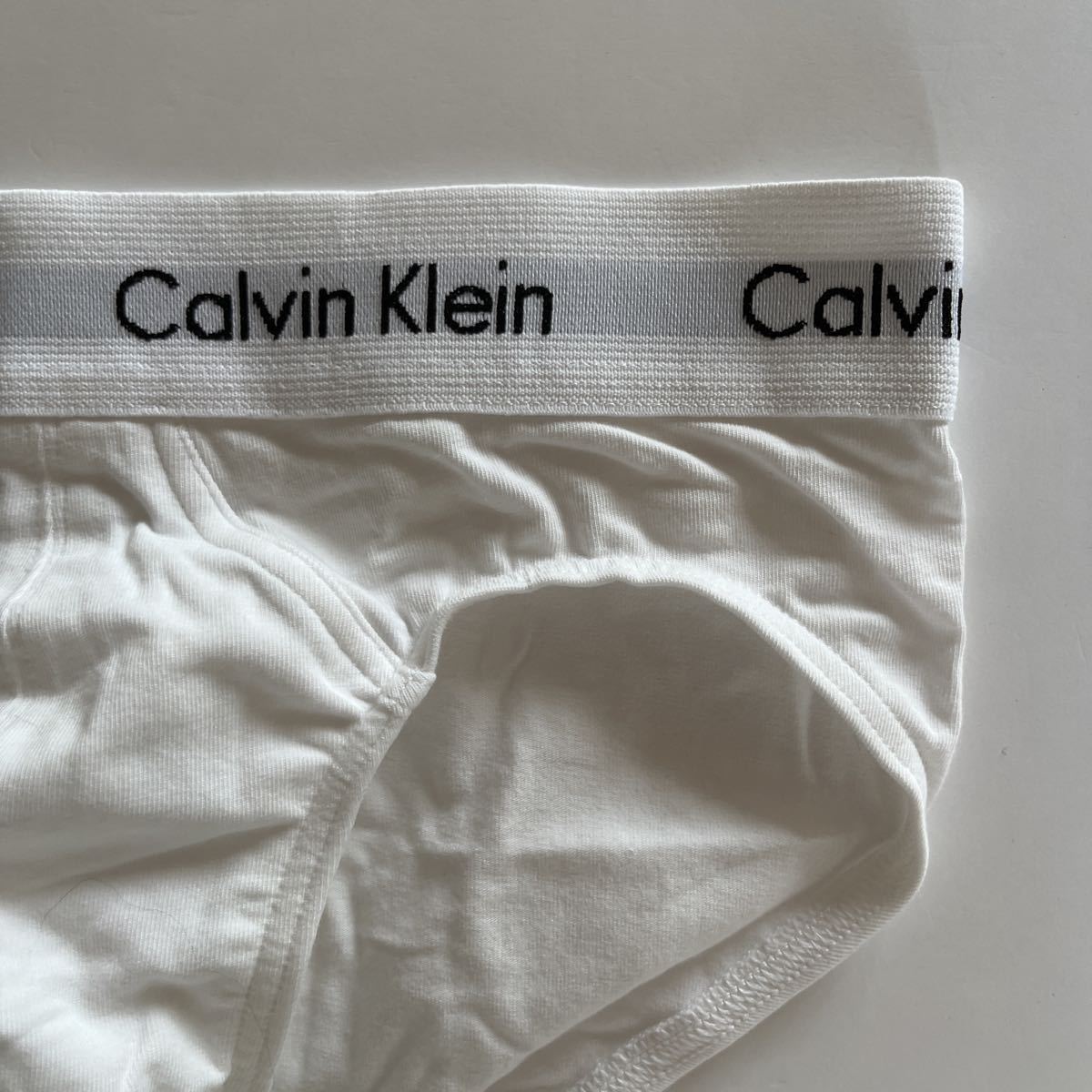 Calvin Klein - 新品カルバンクライン男性下着ビキニメンズ白ブリーフパンツ