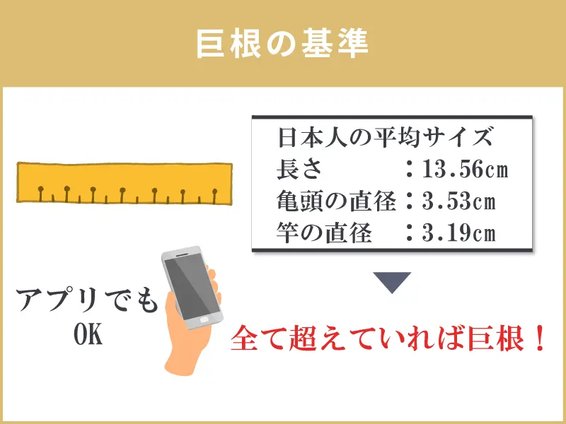 調査結果】何センチ以上が巨根？定義と巨根になる方法9個 | STERON