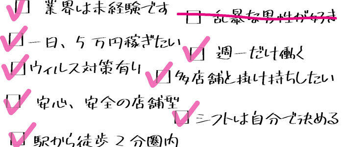 兵庫の店舗型ヘルス求人【バニラ】で高収入バイト