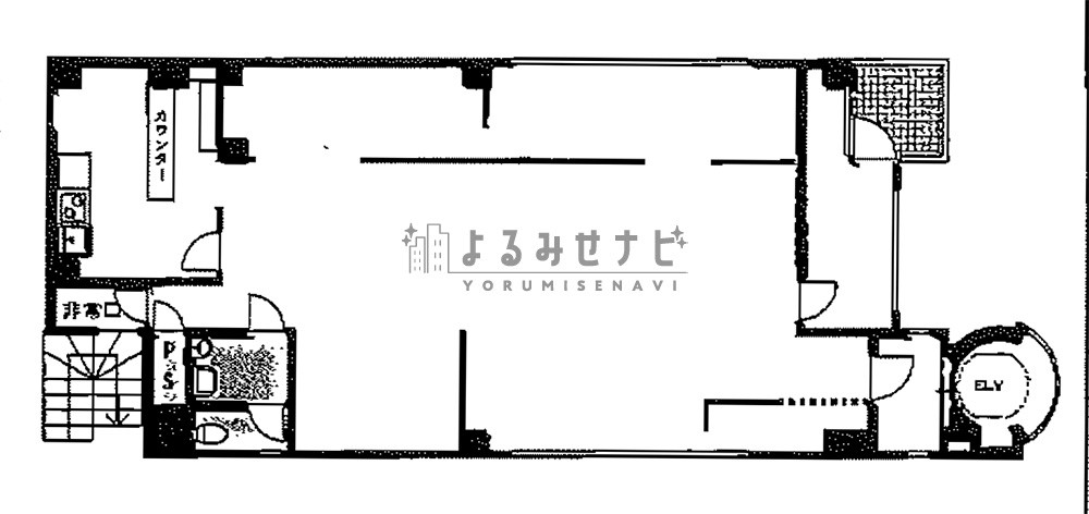 竹ノ塚駅, ガールズバーのBARの地図 |