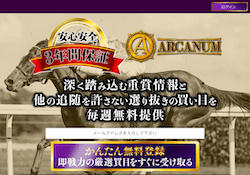 アルカナム(ARCANUM)という競馬予想サイトとは？全てを網羅！当たらない・詐欺は嘘！？ | 競馬予想サイト解体新書