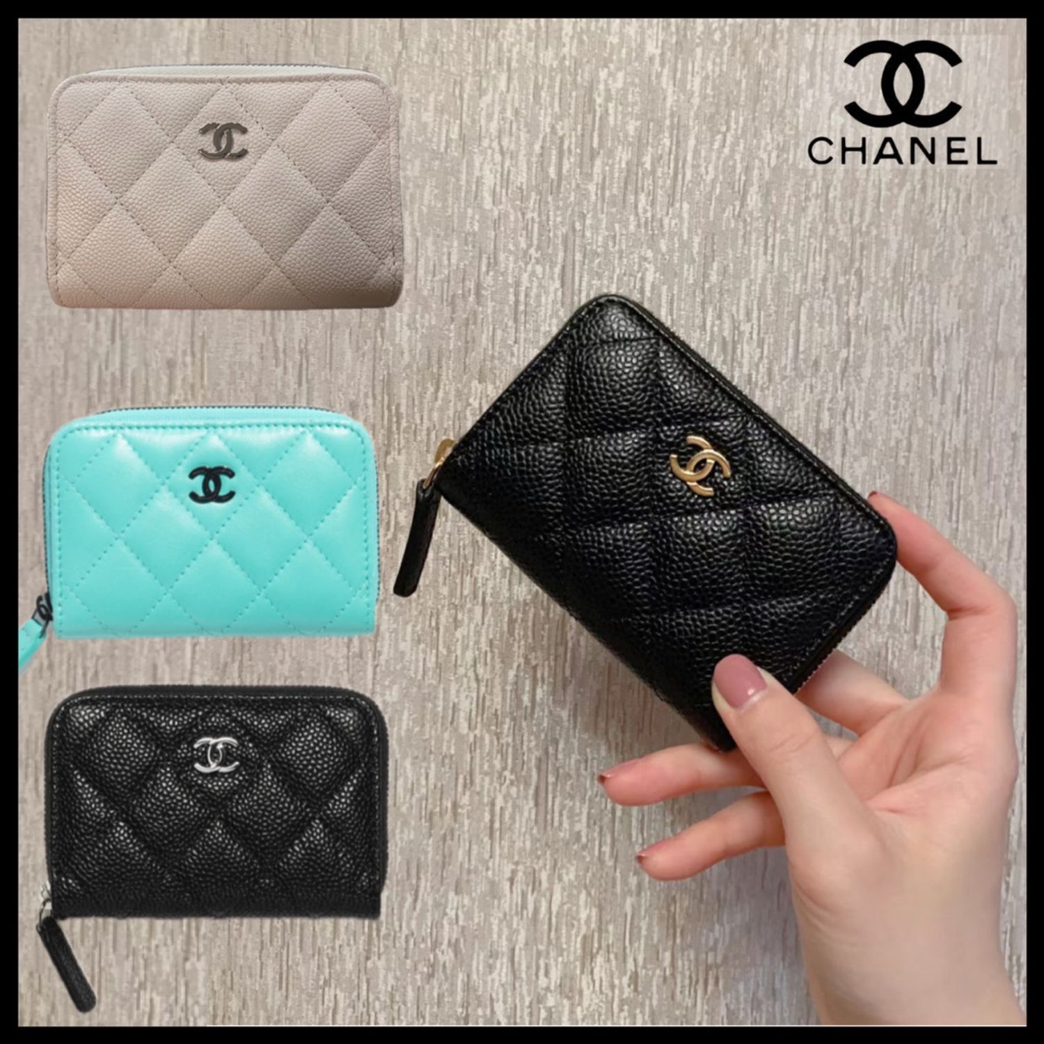 AP0949-6】 CHANEL 19 シャネル 財布