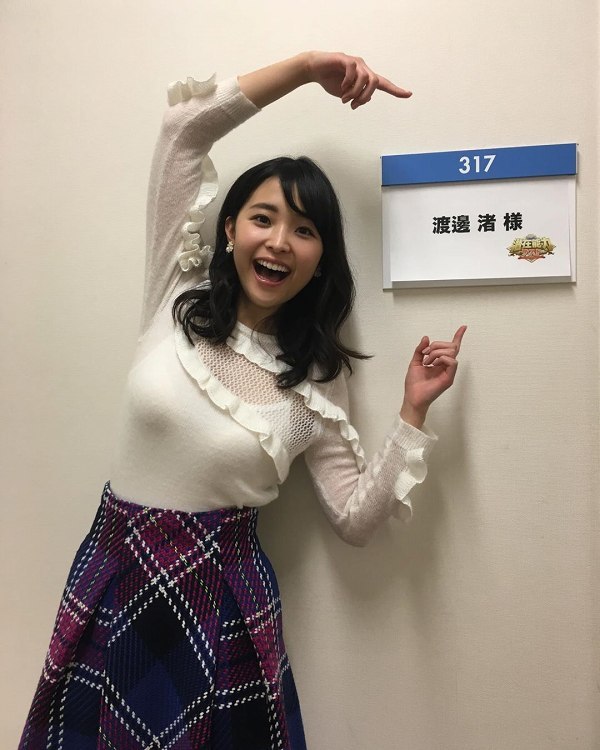 画像】フジテレビの渡邊渚アナ、学生時代から巨乳を揺らしまくっていた！※GIFあり : 女子アナお宝画像速報－5chまとめ