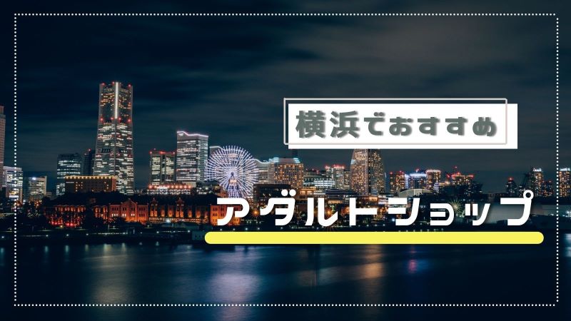 変態レポ】横浜のおすすめアダルトグッズ店3選！あらゆるエログッズあり！ | happy-travel[ハッピートラベル]