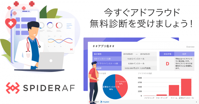 99%の企業がリスティング広告で被害に、アドフラウド対策ツール「Spider AF」が広告運用担当者向けにお役立ち資料を無料公開 |