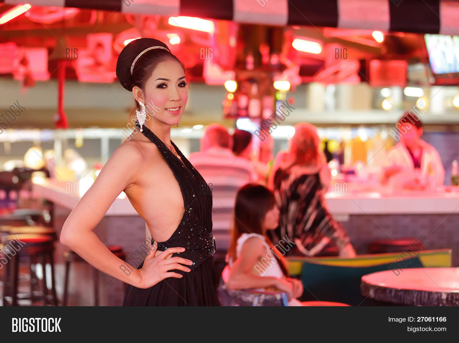 Thai Ladyboy Posing Image