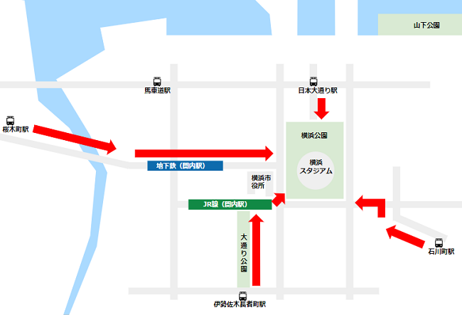 クチコミ : 関内駅北口広場